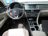 2017 Kia Optima LX 1.6T Beige Interior