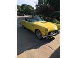 Goldenglow Yellow Ford Thunderbird in 1956