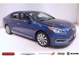 2016 Lakeside Blue Hyundai Sonata Sport #138801533