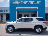 2020 Silver Ice Metallic Chevrolet Traverse LT #138802154