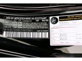 2020 SL Color Code for Obsidian Black Metallic - Color Code: 197