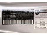 2020 SL Color Code for Iridium Silver Metallic - Color Code: 775