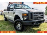 2008 Oxford White Ford F350 Super Duty XL SuperCab 4x4 Chassis #138802101