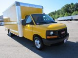 2016 GMC Savana Cutaway 3500 Commercial Moving Truck Front 3/4 View