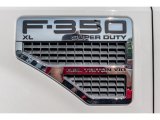 2008 Ford F350 Super Duty XL SuperCab 4x4 Chassis Marks and Logos