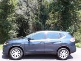 2016 Arctic Blue Metallic Nissan Rogue S AWD #138799823