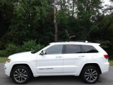 2017 Bright White Jeep Grand Cherokee Overland 4x4 #138799818