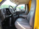 2015 GMC Savana Cutaway 3500 Commercial Moving Truck Pewter Interior