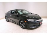 2017 Honda Civic Touring Coupe Front 3/4 View
