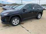 2020 Midnight Black Metallic Toyota RAV4 XLE AWD #138801622