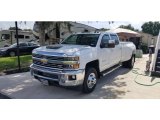 2017 Summit White Chevrolet Silverado 3500HD LTZ Crew Cab 4x4 #138799752