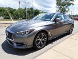 2017 Infiniti Q60 3.0t Premium AWD Coupe Front 3/4 View