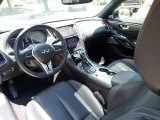 2017 Infiniti Q60 3.0t Premium AWD Coupe Graphite Interior