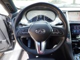 2017 Infiniti Q60 3.0t Premium AWD Coupe Steering Wheel