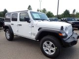 2020 Jeep Wrangler Unlimited Sport 4x4 Front 3/4 View