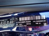 2020 Giulia Color Code for Montecarlo Blue Metallic - Color Code: 092