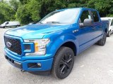 Velocity Blue Ford F150 in 2020