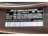 2017 CLA Color Code for Cocoa Brown Metallic - Color Code: 990