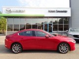 2019 Soul Red Crystal Metallic Mazda MAZDA3 Premium Sedan #138800944