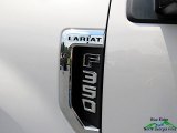 2017 Ford F350 Super Duty Lariat Crew Cab 4x4 Chassis Marks and Logos