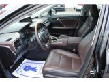 2017 Lexus RX 350 Noble Brown Interior
