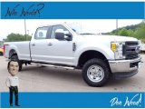 2017 Ingot Silver Ford F250 Super Duty XL Crew Cab 4x4 #138974586