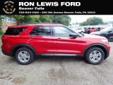 2020 Rapid Red Metallic Ford Explorer XLT 4WD #138974492