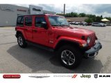 2020 Firecracker Red Jeep Wrangler Unlimited Sahara 4x4 #138988456