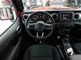 2020 Jeep Wrangler Unlimited Sahara 4x4 Dashboard