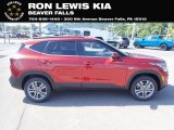 2021 Mars Orange Kia Seltos S AWD #139005778