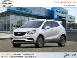 White Frost Tricoat Buick Encore in 2019