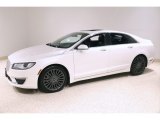 White Platinum Metallic Tri-Coat Lincoln MKZ in 2018
