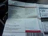2017 Kia Sedona EX Window Sticker