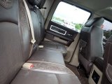 2012 Dodge Ram 2500 HD Laramie Longhorn Crew Cab 4x4 Rear Seat