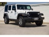 2017 Bright White Jeep Wrangler Unlimited Rubicon 4x4 #139021629