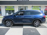 2020 Obsidian Blue Pearl Honda Pilot Touring AWD #139021695