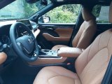 2020 Toyota Highlander Hybrid Platinum AWD Glazed Caramel Interior
