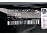 2020 E Color Code for Obsidian Black Metallic - Color Code: 197