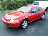 2001 Bright Red Chevrolet Cavalier Z24 Coupe #13876987