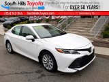 2020 Super White Toyota Camry LE AWD #139054032