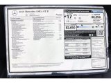 2019 Mercedes-Benz AMG GT R Coupe Window Sticker