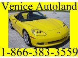 2007 Velocity Yellow Chevrolet Corvette Convertible #13874562
