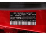 2017 CLA Color Code for Jupiter Red - Color Code: 589