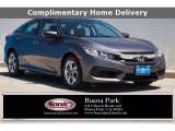 2017 Sonic Gray Pearl Honda Civic LX Sedan #139073665