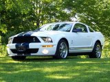 2008 Performance White Ford Mustang Shelby GT500 Coupe #13895939