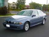 2002 Blue Water Metallic BMW 5 Series 530i Sedan #13878651