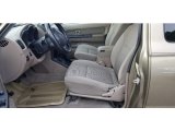2002 Nissan Frontier XE King Cab 4x4 Beige Interior