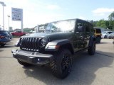 2020 Sarge Green Jeep Wrangler Unlimited Willys 4x4 #139098450