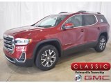 Red Quartz Tintcoat GMC Acadia in 2020