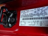 2020 F150 Color Code for Rapid Red - Color Code: D4